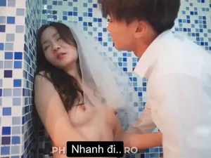 Trong ngày vui của mình, vợ yêu lén địt nhau với em chồng