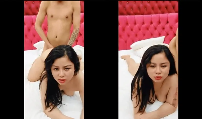Hai bà xã gã chồng live stream chịch - 1