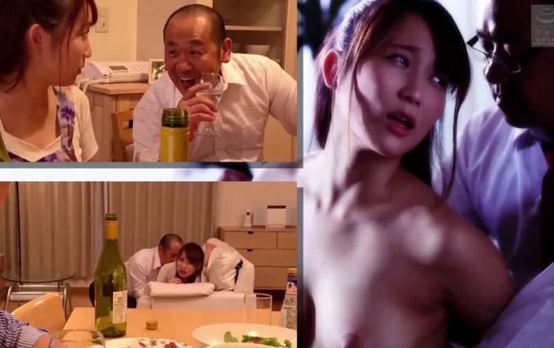 Cậu nhân viên nhút nhát nhìn cấp trên địt người vợ mình mà không làm gì được